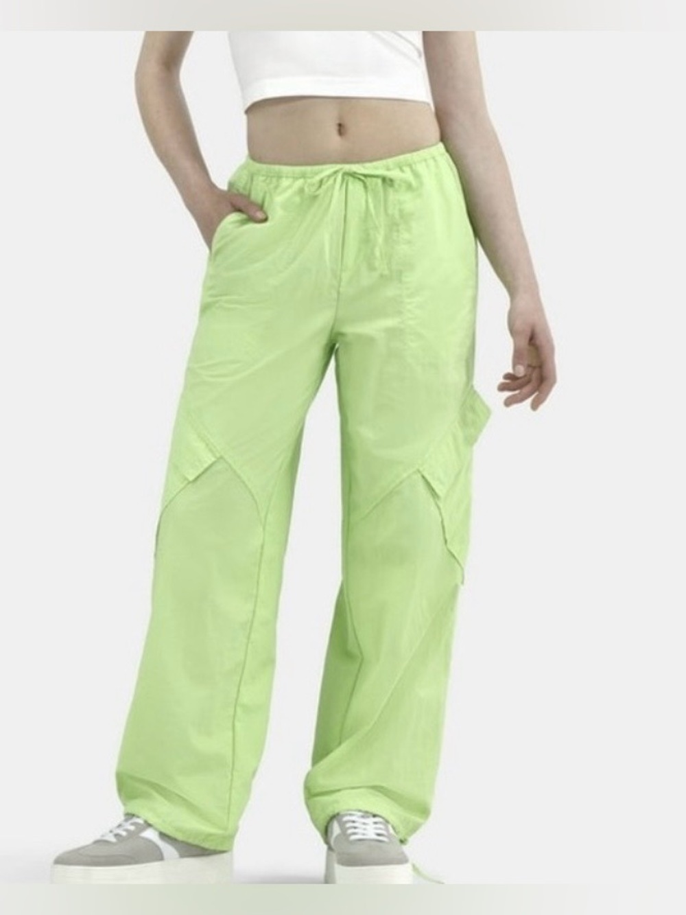 No Boundaries Parachute Pants Lime
Green NWT Size XS